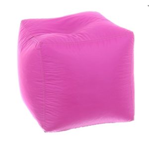 Пуфик - куб розовый